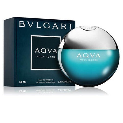 Bvlgari Aqva Pour Homme Eau de Toilette perfume with decorative box
