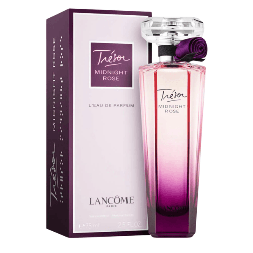 Feminine evening fragrance with rose and cassis accords – Lancôme Trésor Midnight Rose EDP