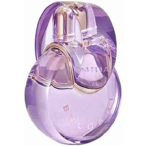 Bvlgari Omnia Amethyste Eau de Toilette 65ml perfume bottle on white background
