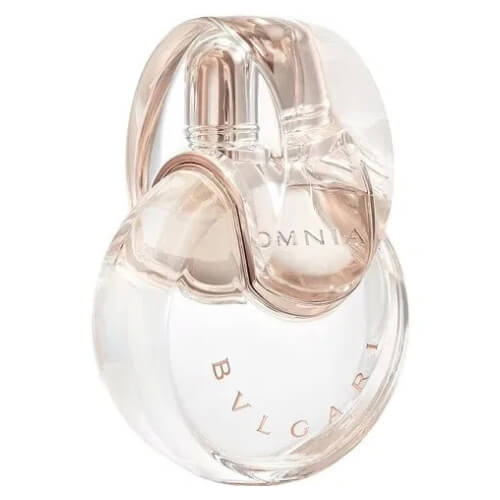 Bvlgari Omnia Crystalline Eau de Toilette 65ml perfume bottle on white background