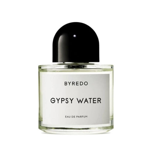Front-facing view of Byredo Gypsy Water 100ml Eau de Parfum bottle