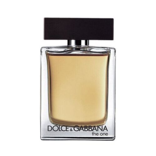 The One for Men Eau de Toilette by Dolce & Gabbana, 100ml iconic fragrance combining citrus, spice, and woody notes, housed in a stylish clear glass bottle