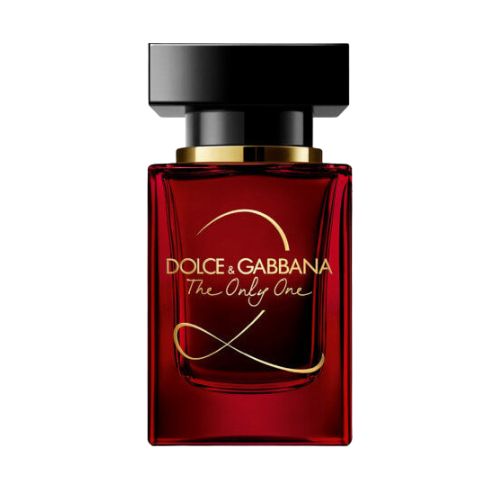Dolce & Gabbana The Only One 2, 100ml Eau de Parfum for women combining floral orange blossom, jasmine, and sweet vanilla in a sleek transparent bottle.