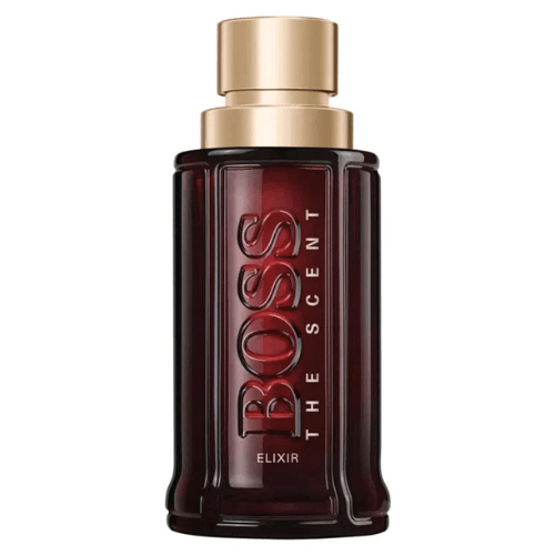 Hugo Boss The Scent Elixir for Him long lasting men’s perfume bold sensual designer fragrance