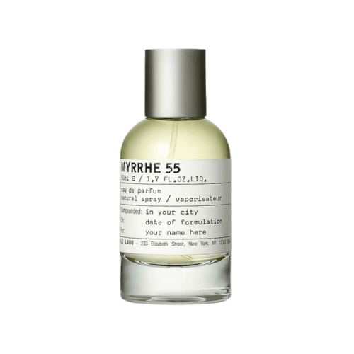 Le Labo Myrrhe 55 100ml Eau de Parfum, a stylish and elegant unisex perfume that embodies sophistication, warmth, and modern luxury.