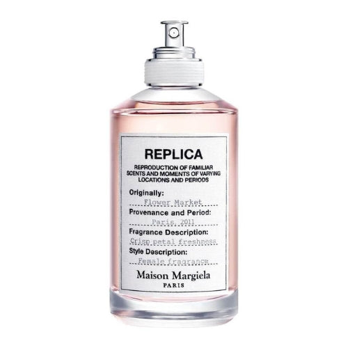 Maison Margiela Replica Flower Market 100ml Eau de Toilette, a stylish and elegant unisex perfume reflecting freshness, floral vibrancy, and natural charm.