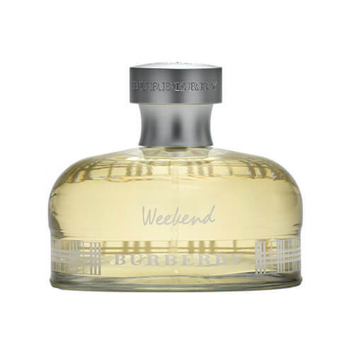 Front view of Burberry Weekend for Women 100ml perfume bottle”