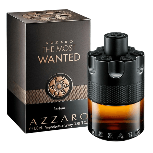 Azzaro The Most Wanted Parfum authentic men’s perfume for sale, warm spicy and sweet scent with toffee and ginger, luxury fragrance best price online