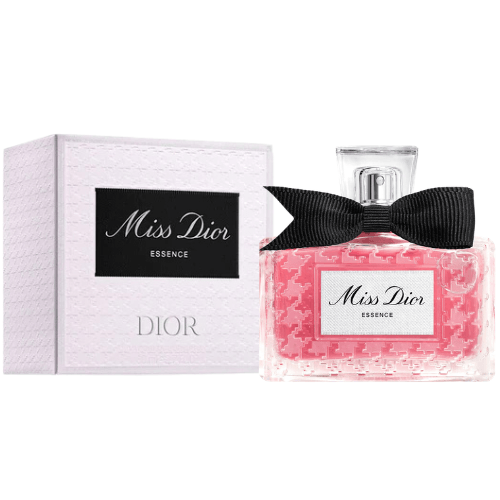 Christian Dior Miss Dior Essence de Parfum luxury women's fragrance in its original bottle and packaging, 100% authentic and available for sale online.