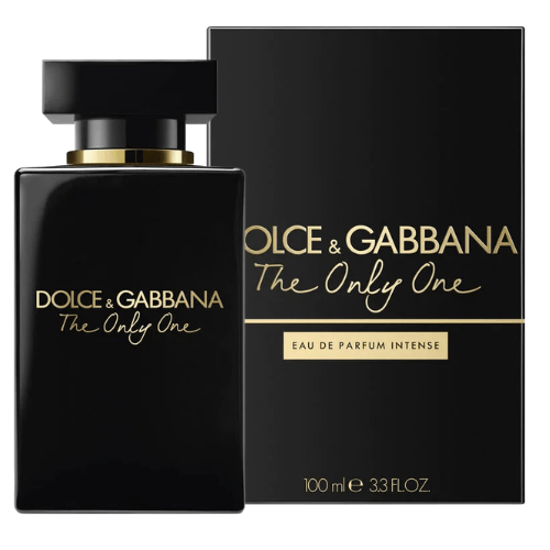 Luxury women’s fragrance Dolce and Gabbana The Only One Intense with warm floral and creamy scent