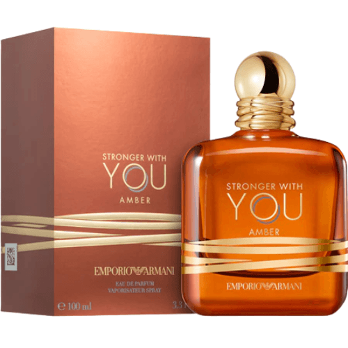 Stronger With You Amber by Armani intense masculine scent spicy sweet long lasting perfume