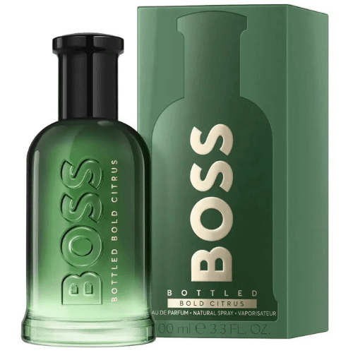 Hugo Boss Bold Citrus men’s scent in sleek perfume bottle