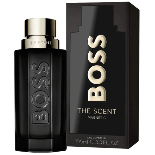 The Scent Magnetic by Hugo Boss intense masculine perfume warm sensual long lasting fragrance