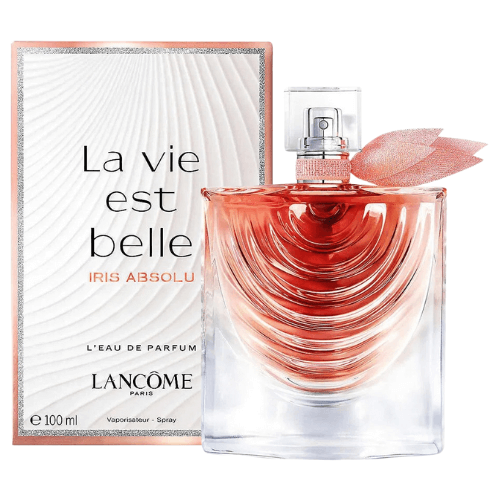 Lancôme La Vie est Belle Iris Absolu perfume for women, designer floral gourmand fragrance with intense iris and sophisticated finish
