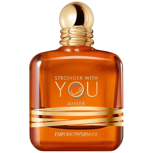 Emporio Armani Stronger With You Amber luxury men’s fragrance elegant amber woody vanilla scent