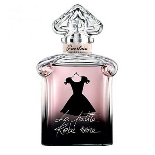100ml Guerlain La Petite Robe Noire Eau de Parfum, elegant women’s perfume blending fruity and floral notes, presented in a signature black heart-shaped bottle.