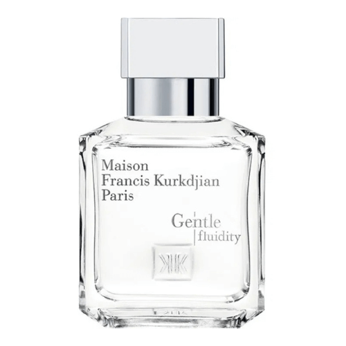 Gentle Fluidity Silver perfume bottle fresh and sophisticated fragrance by Maison Francis Kurkdjian