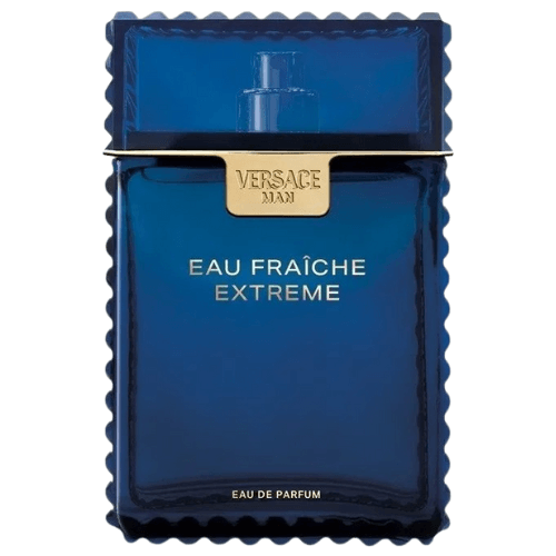 Versace Eau Fraîche Extrême Eau de Parfum bottle for men – long-lasting fresh aquatic woody fragrance by Versace