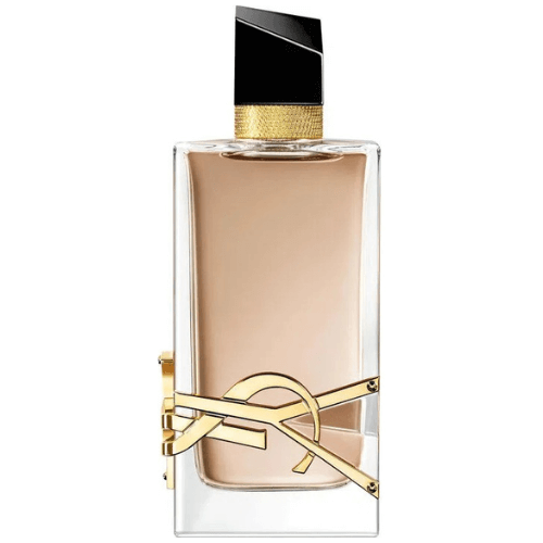 Yves Saint Laurent Libre Flowers & Flames EDP luxury women’s perfume showcasing radiant white florals and warm amber notes